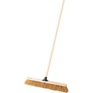 24" KÓKUSZ SEPRŰ 60" FA NYÉLLEL