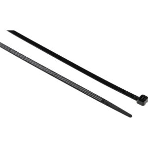 FEKETE KÁBELKÖTEGELŐ 4.8X430MM (PK-100)