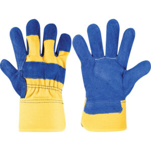 SS KIVÁLÓ MINŐSÉGŰ MUNKAKESZTYŰ KÉK/ARANY