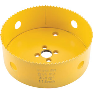 114MM  (4.1/2") ÁLLANDÓ FOGOSZTÁSÚ BIMETÁL LYUKFŰRÉSZ