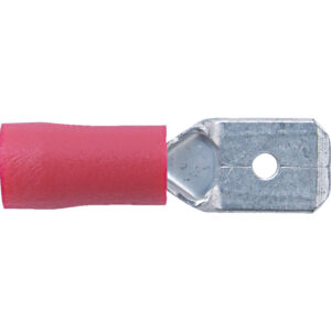 6.30MM KÁBELSARU LAPOS 'APA' CSATLAKOZÓVAL PIROS (100 DB/CS)