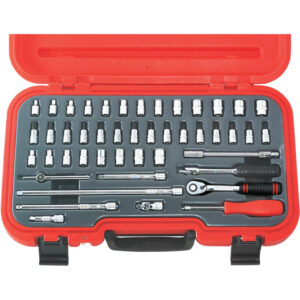 METRIKUS/AF DUGÓKULCS KÉSZLET 1/4" MEGHAJTÓVAL 46 DB-OS